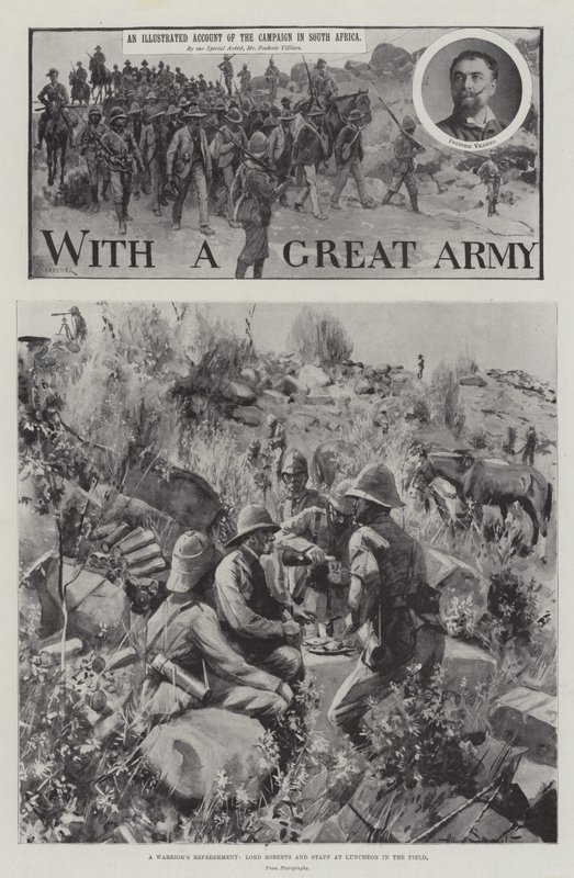 Mit einer großen Armee von Amedee Forestier