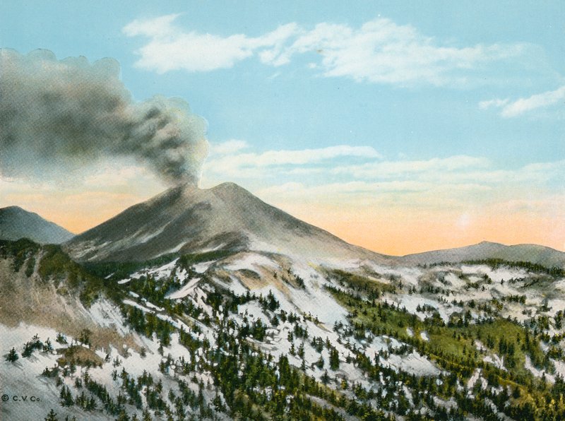 Mount Lassen im Ausbruch von American Photographer (after)