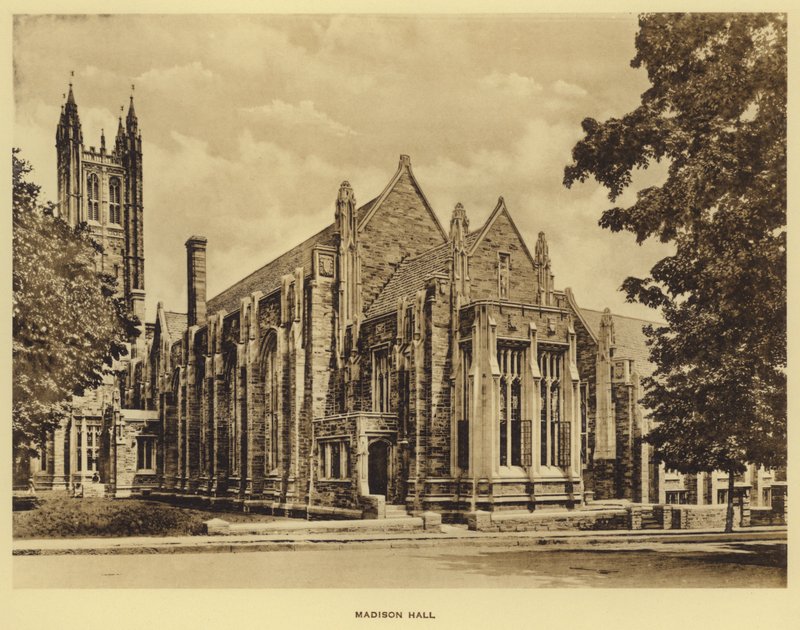 Princeton University: Madison Hall von American Photographer (after)