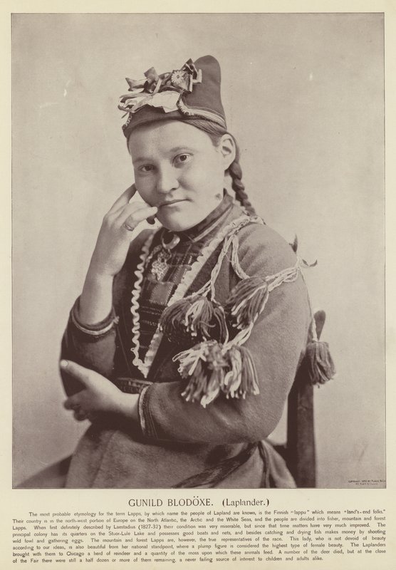 Gunild Blodoxe, Lappländerin von American Photographer
