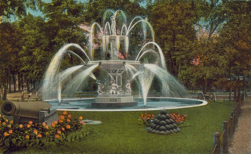 Poughkeepsie: Gedenkbrunnen von American Photographer