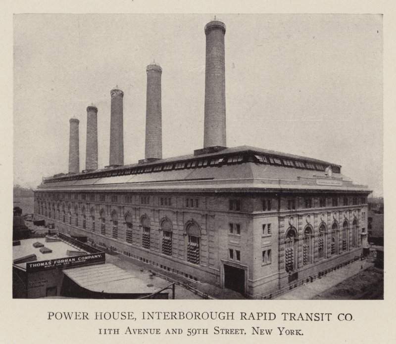Kraftwerk, Interborough Rapid Transit Co von American Photographer