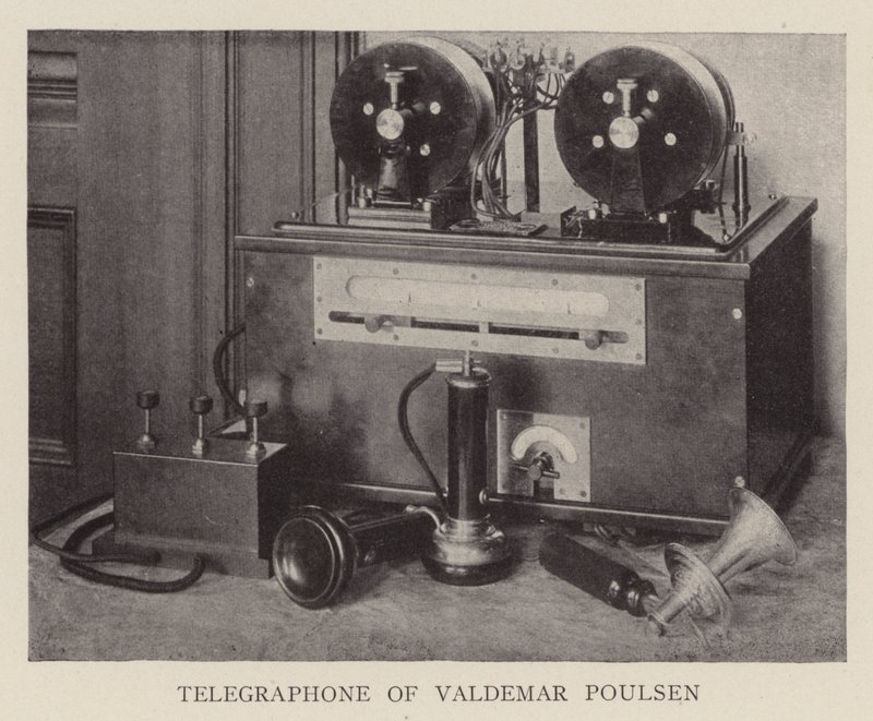 Telegraphon von Valdemar Poulsen von American Photographer