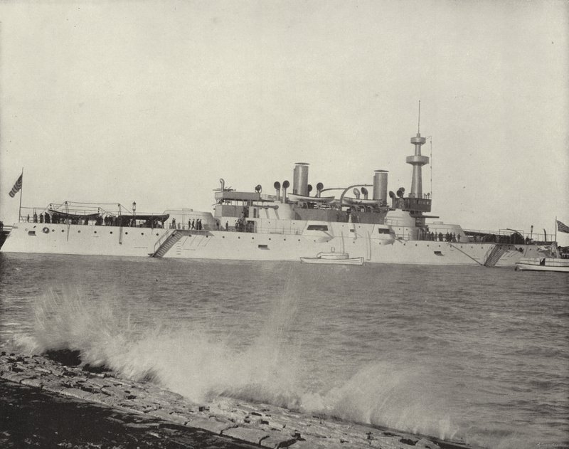Das Schlachtschiff Illinois von American Photographer