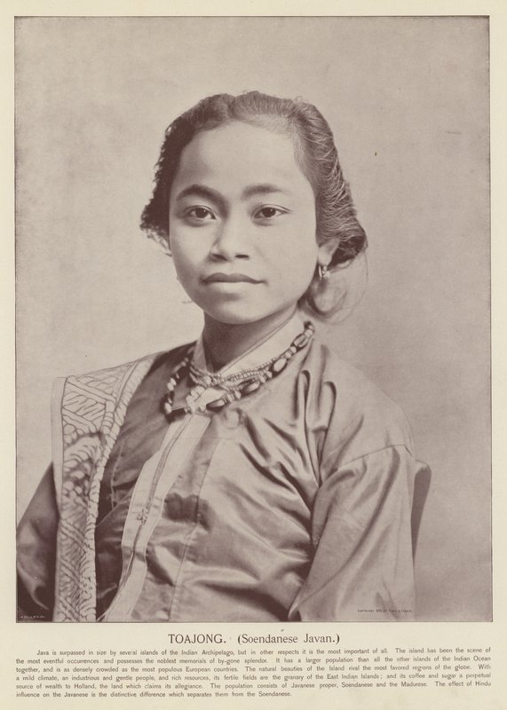 Toajong, Sundanese Javaner von American Photographer