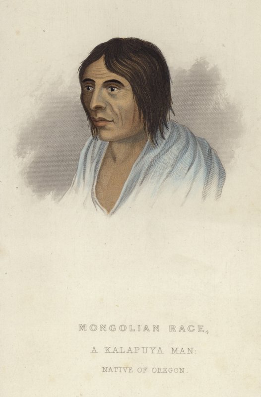 Ein Kalapuya-Mann von American School