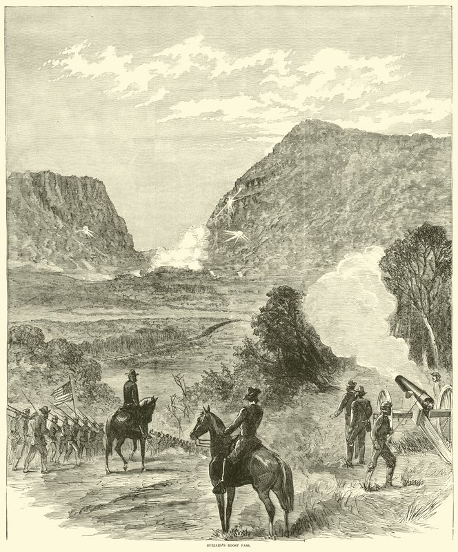 Buzzards Roost Pass, Mai 1864 von American School