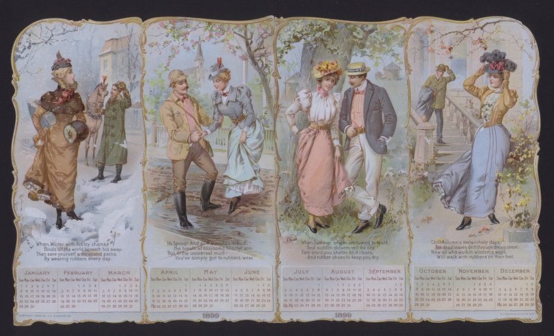 Modekalender für 1899 von American School
