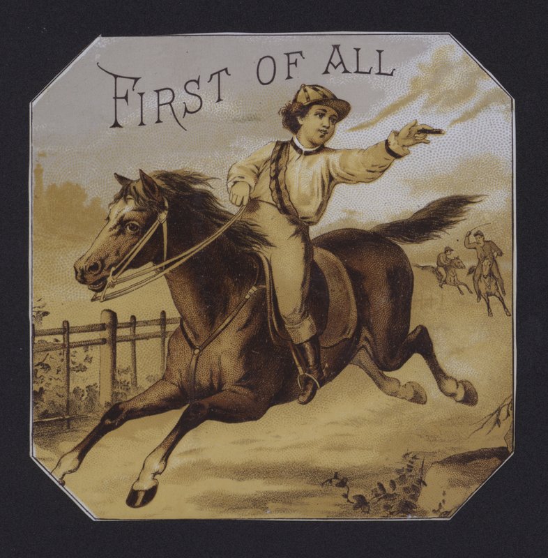 First of All, Zigarrenetikett von American School