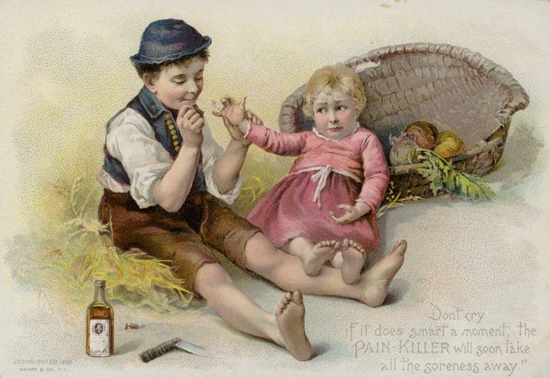 Mädchen mit schmerzenden Finger weint von American School