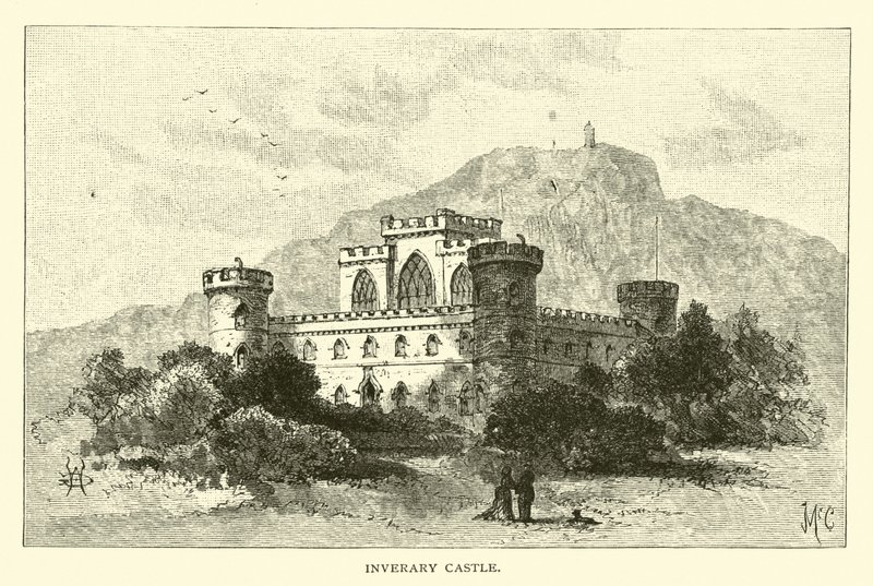 Schloss Inverary von American School
