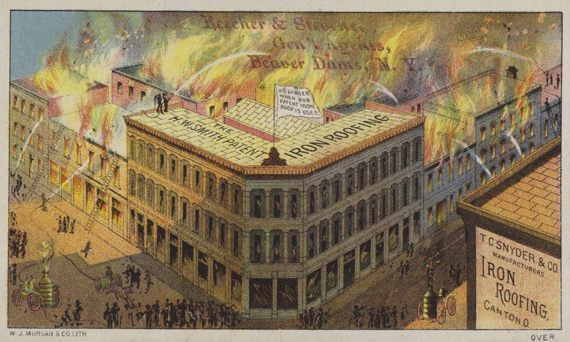 Feuerfeste Gebäude von American School