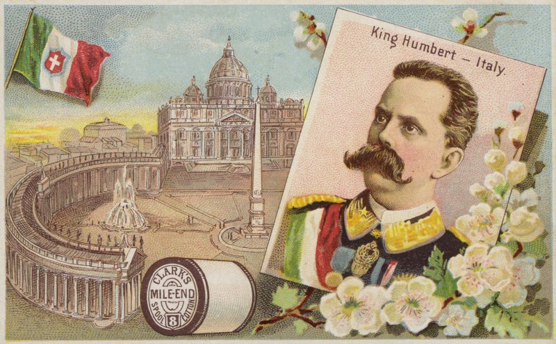 König Humbert Italien von American School
