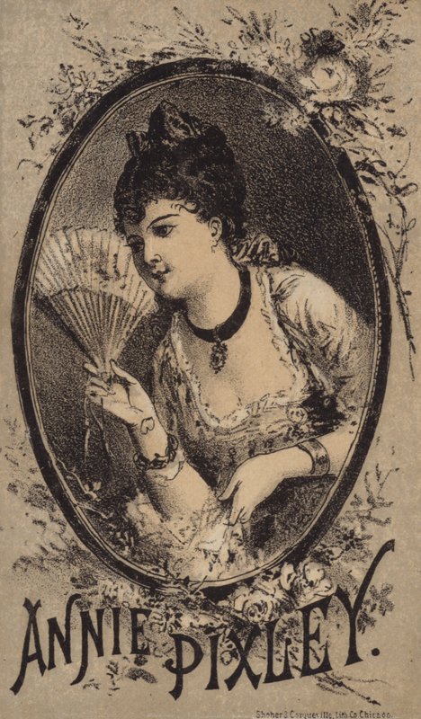 Dame mit Fächer von American School