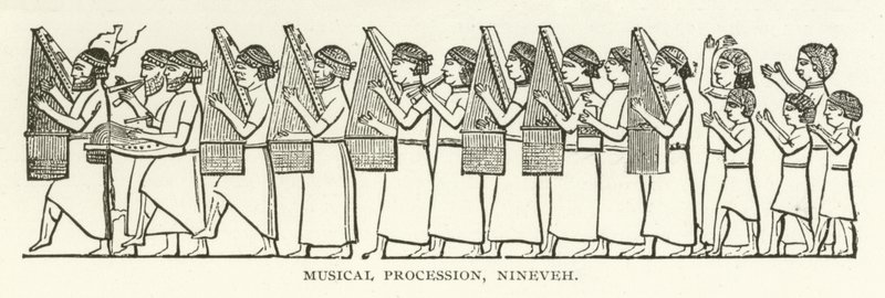 Musikalische Prozession, Ninive von American School
