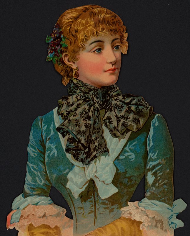 Porträt einer Frau von American School