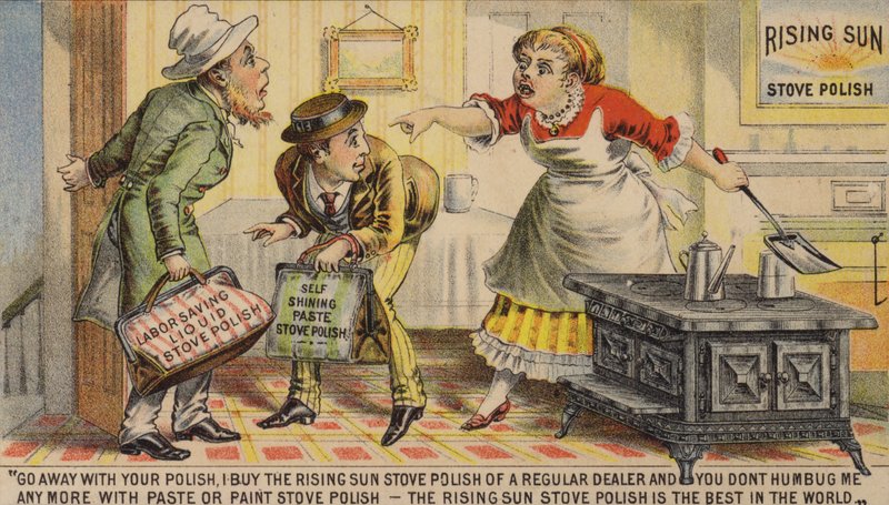 Aufdringliche Verkäufer von American School
