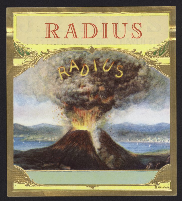 Radius, Vulkanausbruch von American School