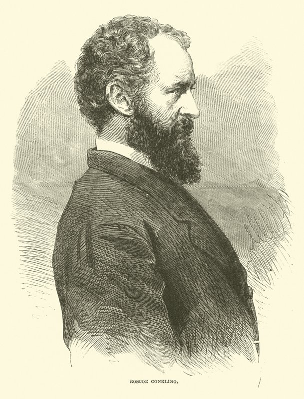 Roscoe Conkling, Januar 1866 von American School