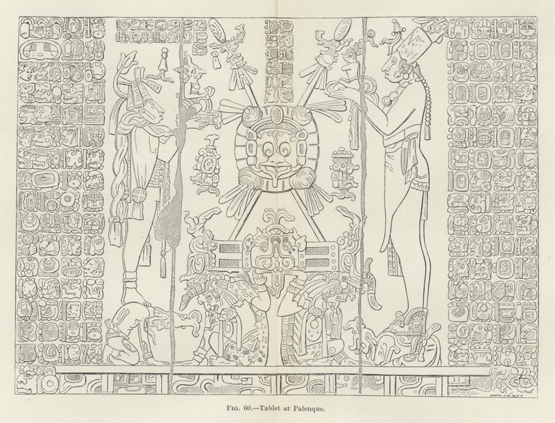 Tafel in Palenque von American School