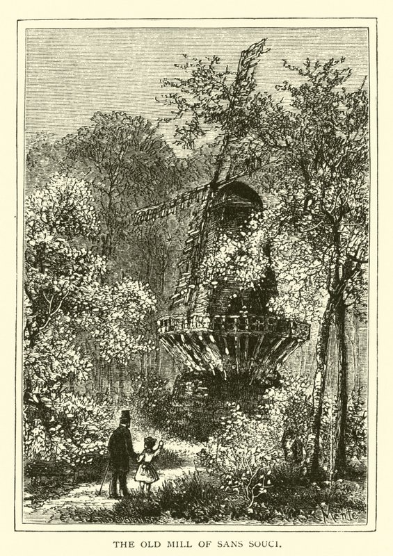 Die Alte Mühle von Sanssouci von American School