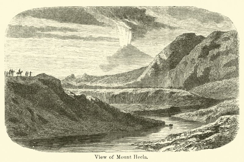 Blick auf den Mount Hecla von American School