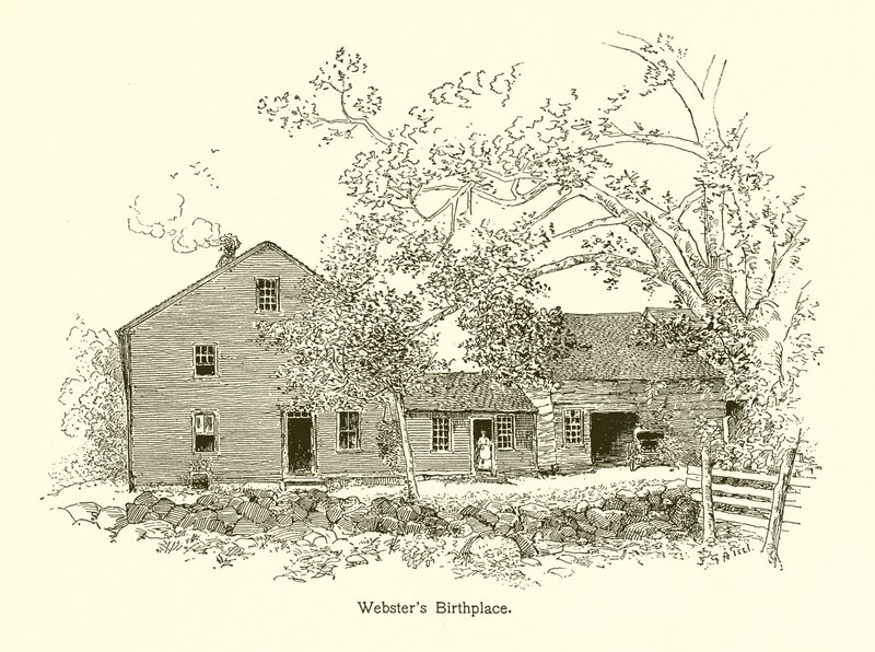 Websters Geburtsort von American School