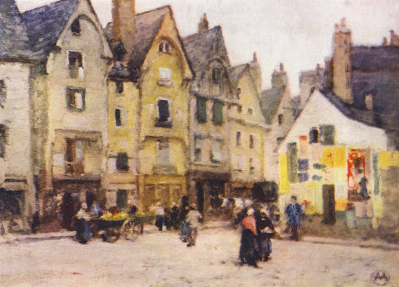 Place Plumereau, Tours von Amy B. Atkinson