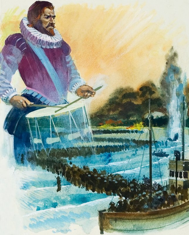 Drakes Trommel von Andrew Howat