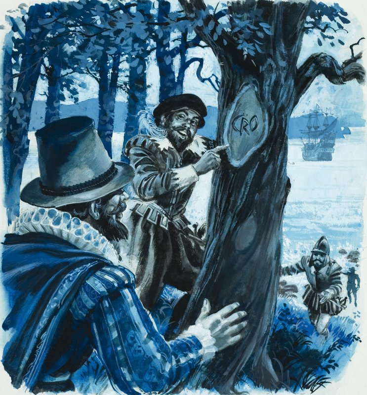 Initialen auf einem Baum von Andrew Howat
