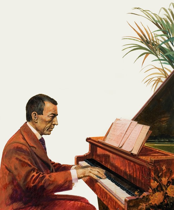 Rachmaninoff spielt Klavier von Andrew Howat
