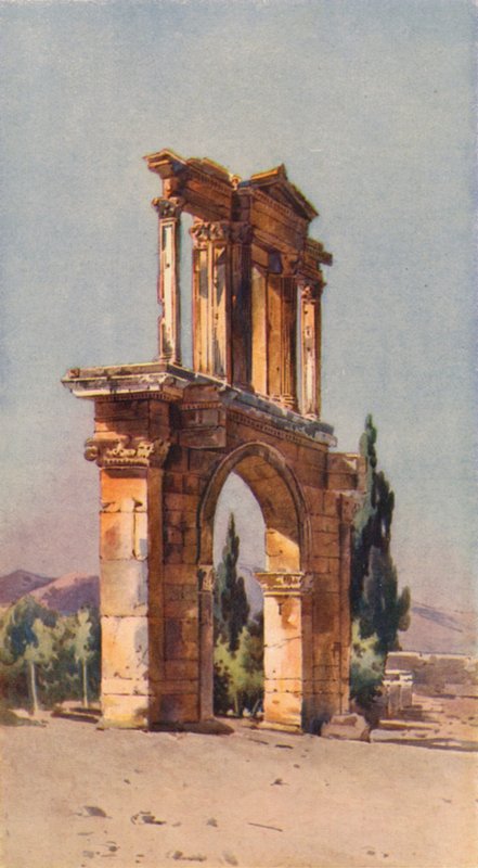 Hadriansbogen, Athen von Angelos Giallinos