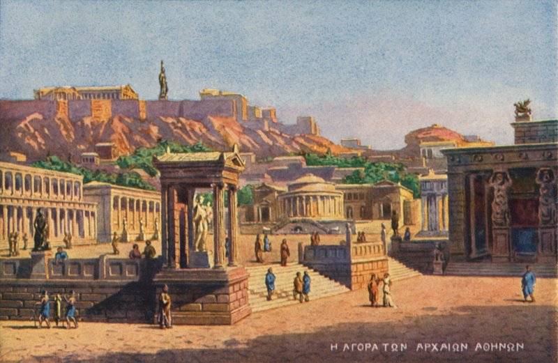 Athen in der Antike von Angelos Giallinos