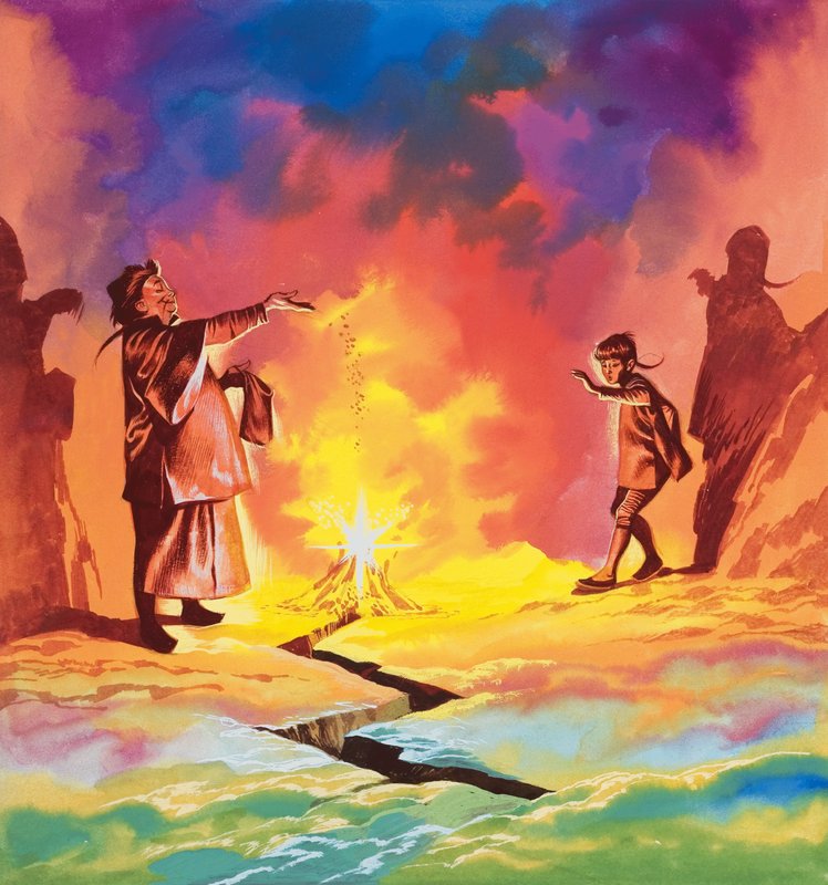 Aladdin und seine Wunderlampe von Angus McBride