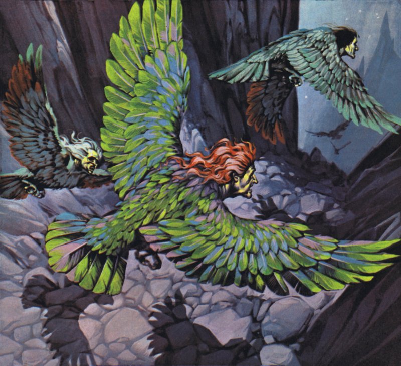 Harpien von Angus McBride