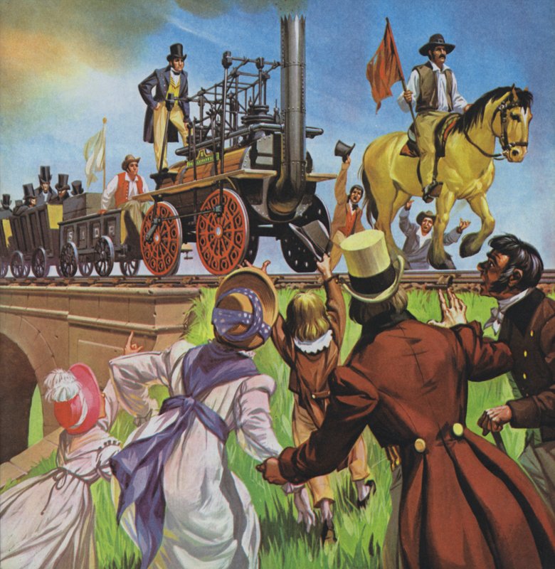 Stockton und Darlington Eisenbahn von Angus McBride