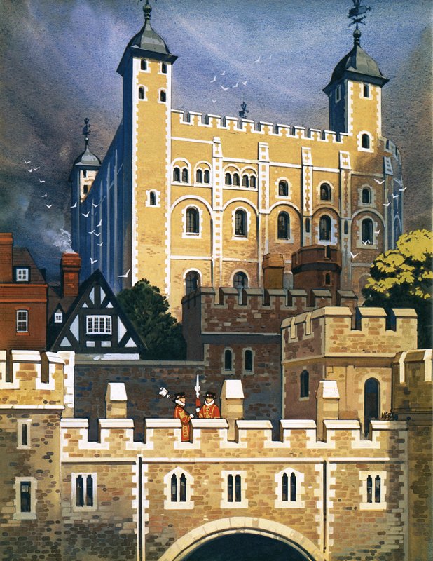 Der Tower von London von Angus McBride