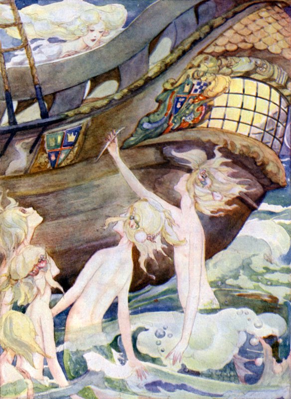 Die kleine Meerjungfrau von Anne after Anderson
