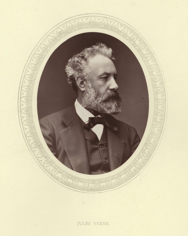 Jules Verne von Antoine Samuel Adam Salomon