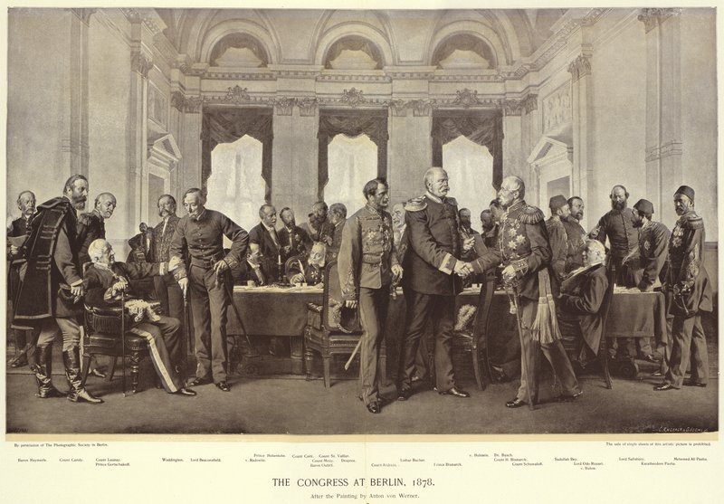 Der Kongress von Berlin von Anton Alexander von Werner