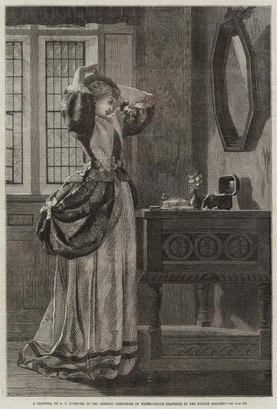 Eine Zeichnung von Arthur C. H. Luxmoore