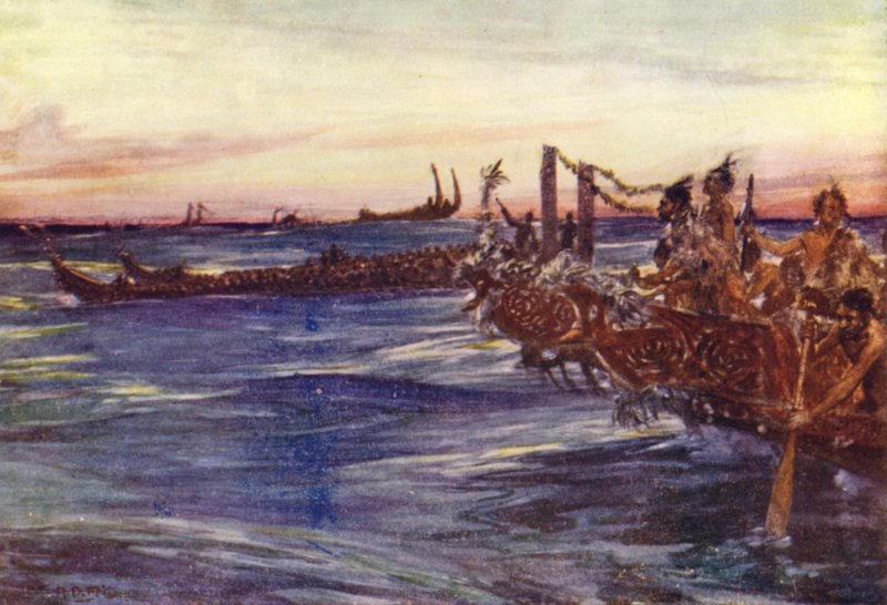 Abschied von Hawaiki von Arthur David McCormick