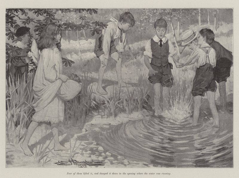 Being Beavers, von E. Nesbit von Arthur Herbert Buckland