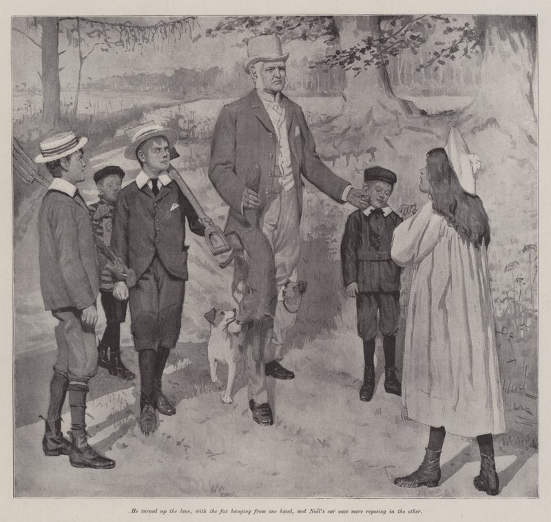 Fuchsjagd, von E. Nesbit von Arthur Herbert Buckland