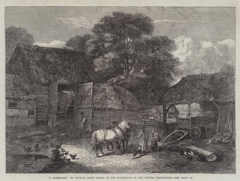 Ein Bauernhof von Arthur J. Stark