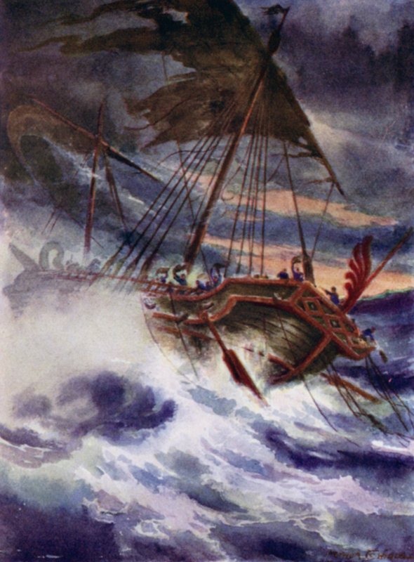 Paulus, das Schiffswrack von Arthur Twidle