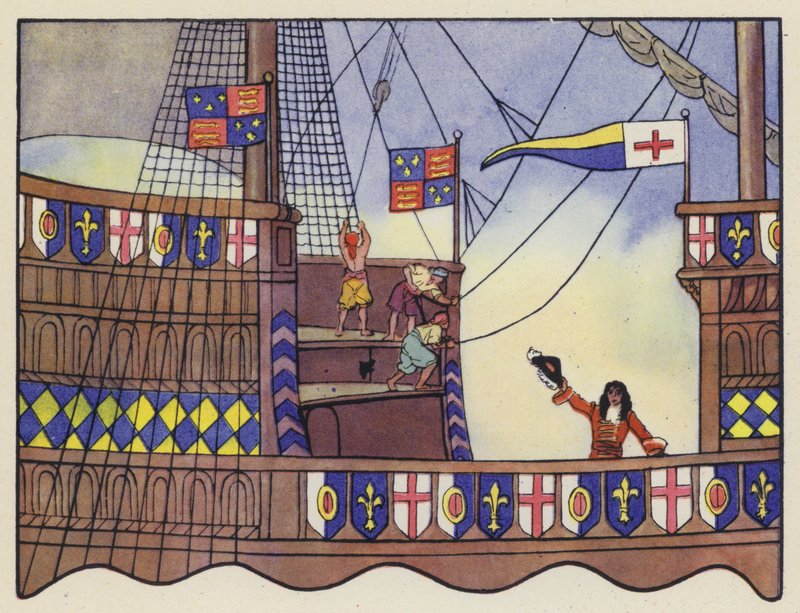 Illustration für Gullivers Reisen von Jonathan Swift von Artus Scheiner