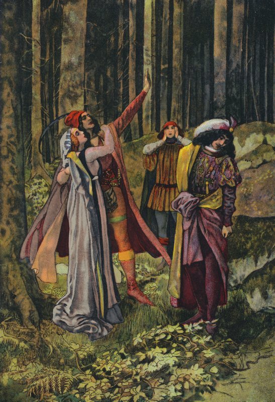Die zwei Herren aus Verona von Artus Scheiner