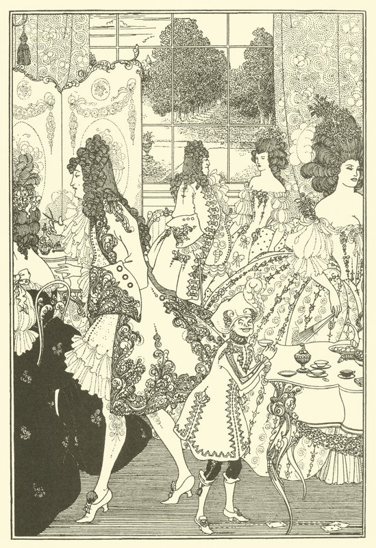 Der Raub der Locke von Aubrey (after) Beardsley
