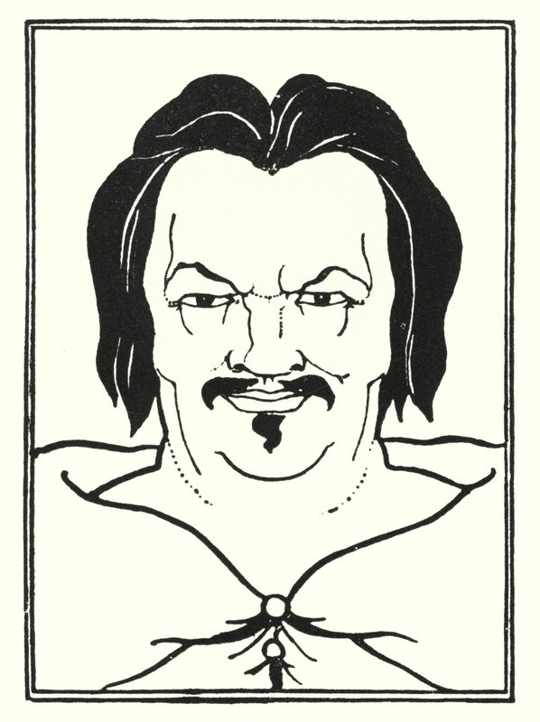 Umschlagdesign, Seite von Aubrey Beardsley